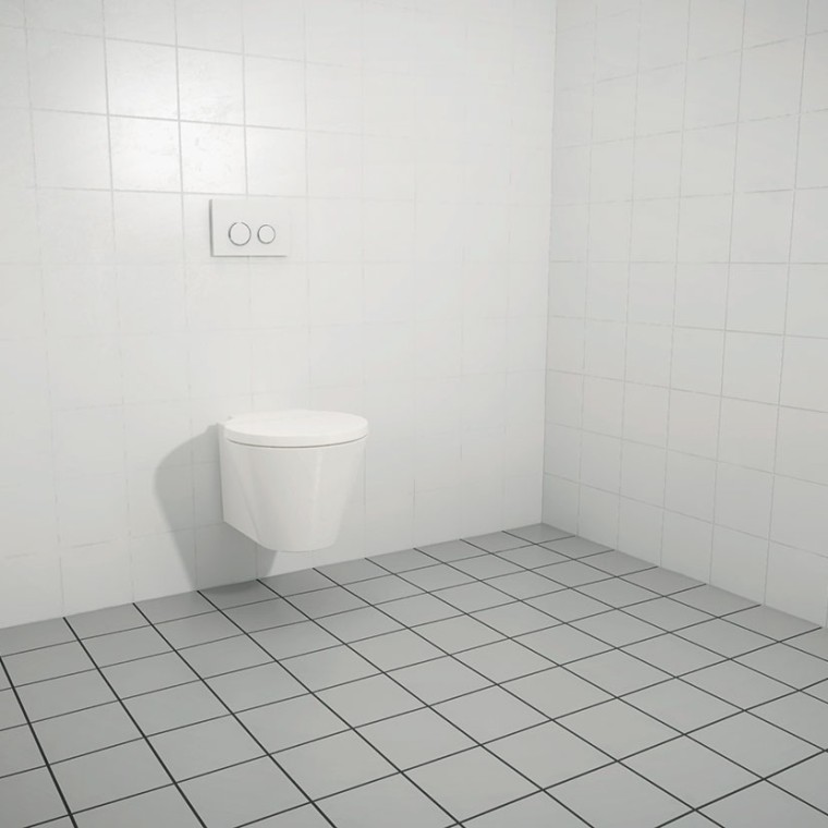 Mocowanie urządzeń sanitarnych do ściany wyłożonej płytkami Mocowanie urządzeń sanitarnych do ściany wyłożonej płytkami