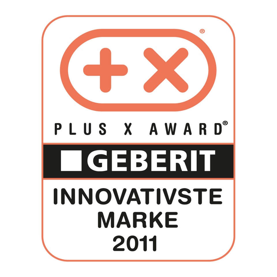 Nagroda Plus X Award dla Geberit za najbardziej innowacyjną markę