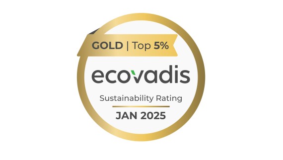 Złoty Medal od EcoVadis za zarządzanie zrównoważonym rozwojem w firmie Geberit (© Geberit) Złoty Medal od EcoVadis za zarządzanie zrównoważonym rozwojem w firmie Geberit (© Geberit)
