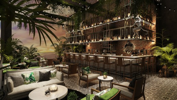 Bar hotelowy w Marriott Hotel Kampala (© MMAC Dubai)