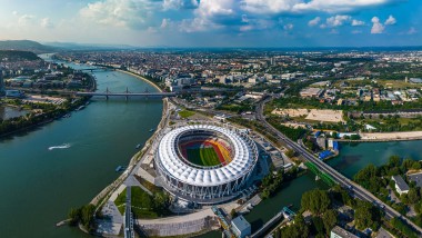Narodowy stadion lekkoatletyczny w Budapeszcie (© ZGPhotography / Alamy Stock Photo)