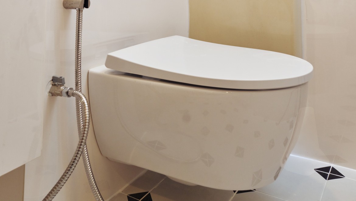Wisząca miska WC Geberit iCon (© Watson Lau)