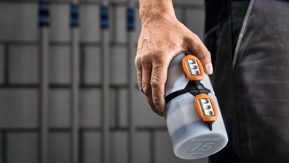 Geberit FlowFit jest instalowany w budynkach modułowych StartBlock. (© Geberit) Geberit FlowFit jest instalowany w budynkach modułowych StartBlock. (© Geberit)