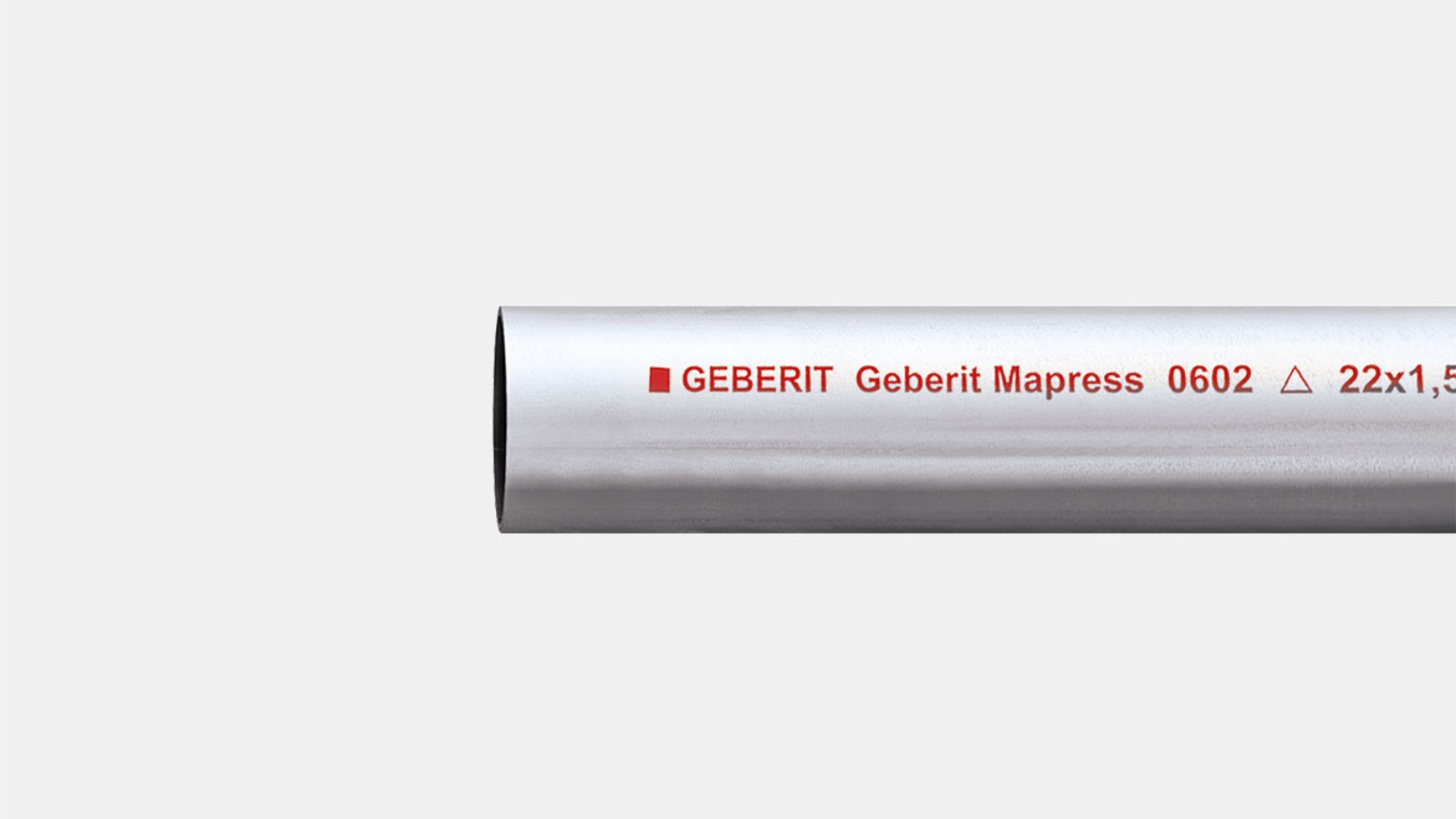 Rura systemowa Geberit Mapress Carbon Steel ocynkowana na zewnątrz Rura systemowa Geberit Mapress Carbon Steel ocynkowana na zewnątrz