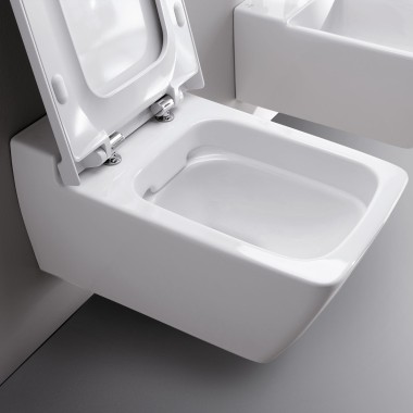 Bezkołnierzowa miska WC Geberit Rimfree®