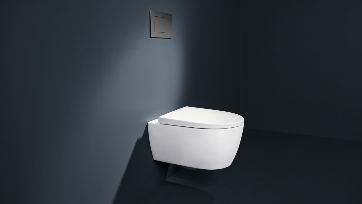 Miska WC Geberit iCon z TurboFlush oraz przyciskiem Sigma40