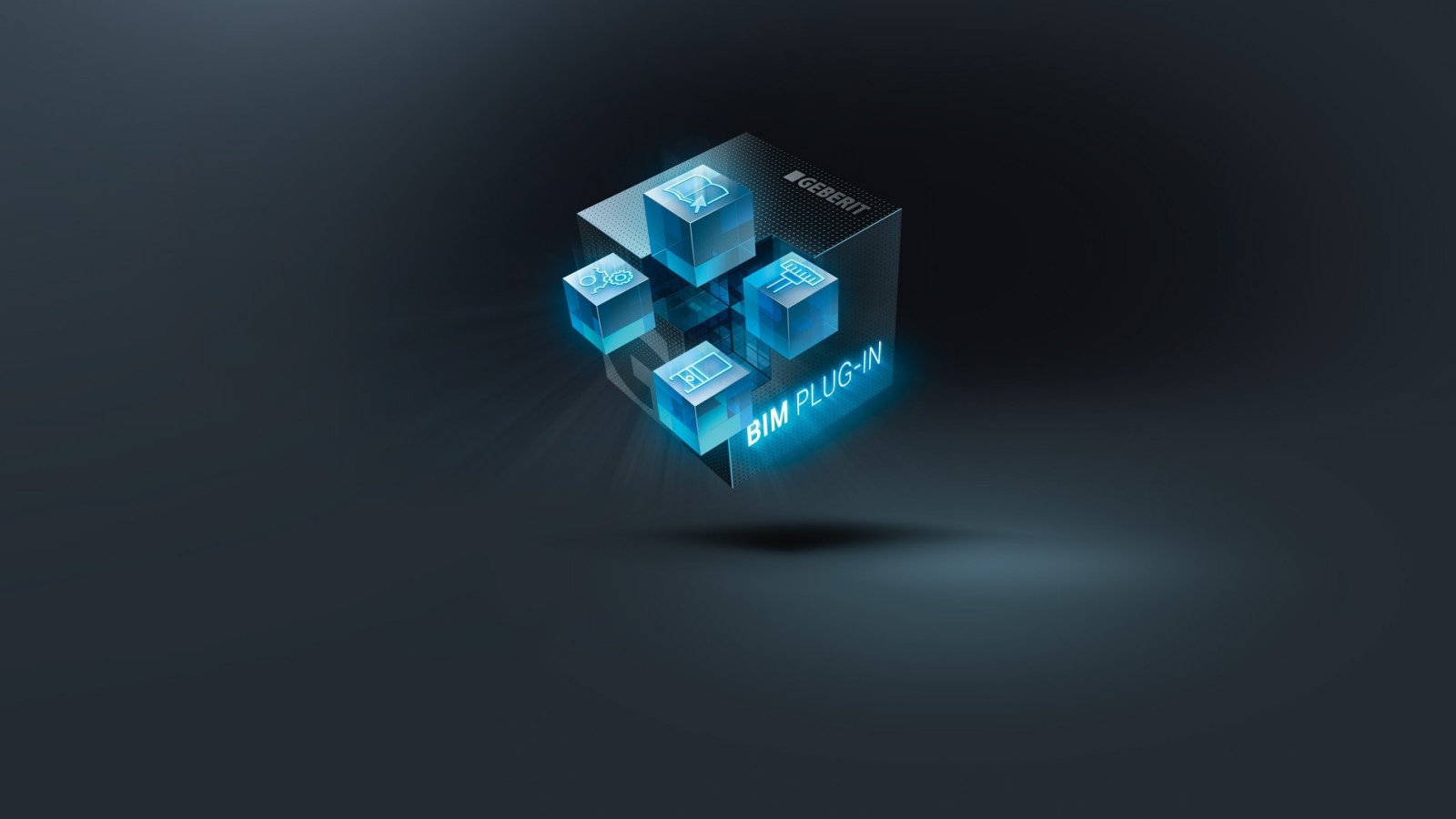 Wtyczka Geberit BIM z poszczególnymi modułami