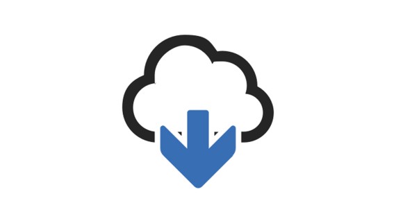 Ilustracja centrum pobierania