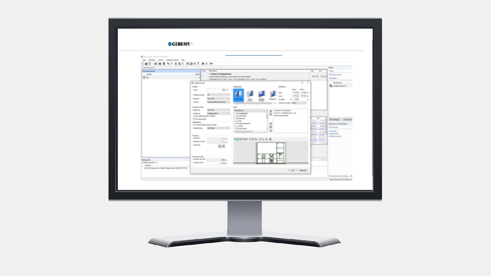 Geberit oferuje szeroką gamę cyfrowych narzędzi do planowania dla profesjonalistów, takich jak Geberit ProPlanner Geberit oferuje szeroką gamę cyfrowych narzędzi do planowania dla profesjonalistów, takich jak Geberit ProPlanner