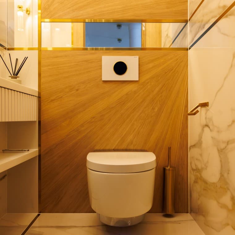 Geberit AquaClean Mera w łazience Geberit AquaClean Mera w łazience