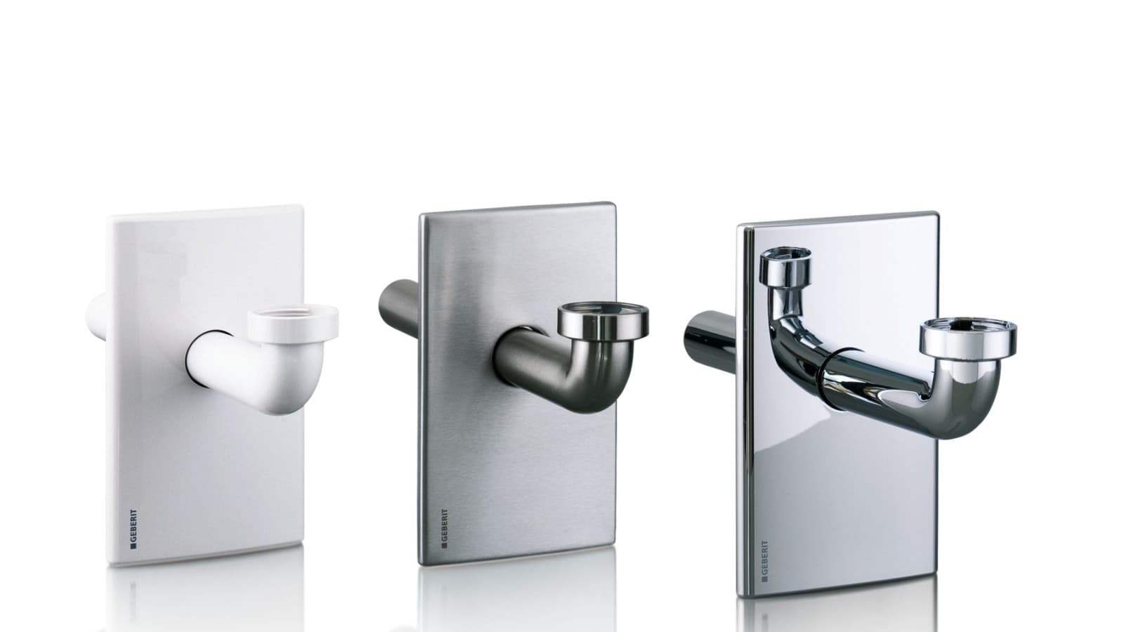 Ukryte w ścianie syfony umywalkowe Geberit Ukryte w ścianie syfony umywalkowe Geberit