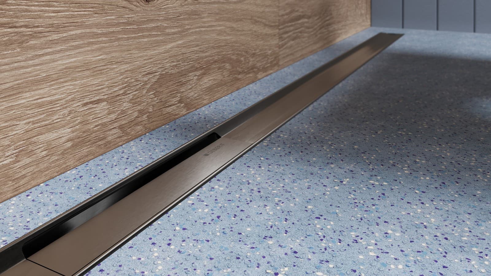 Odpływ Geberit CleanLine w łazience bez barier Odpływ Geberit CleanLine w łazience bez barier