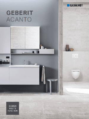Broszura Geberit Acanto Broszura Geberit Acanto