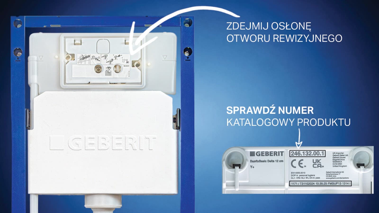 Informacja o numerze produktu Informacja o numerze produktu