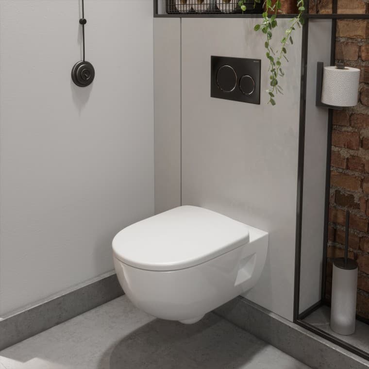 łazienka w stylu nowojorskim - ceramika Geberit łazienka w stylu nowojorskim - ceramika Geberit