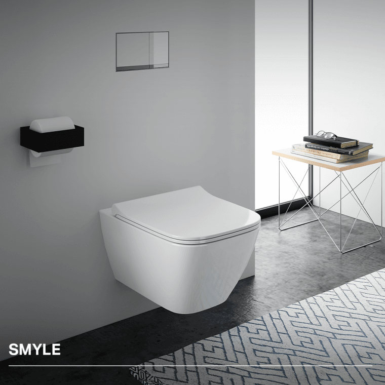 Strefa toalety. Ceramika Geberit - Smyle Strefa toalety. Ceramika Geberit - Smyle