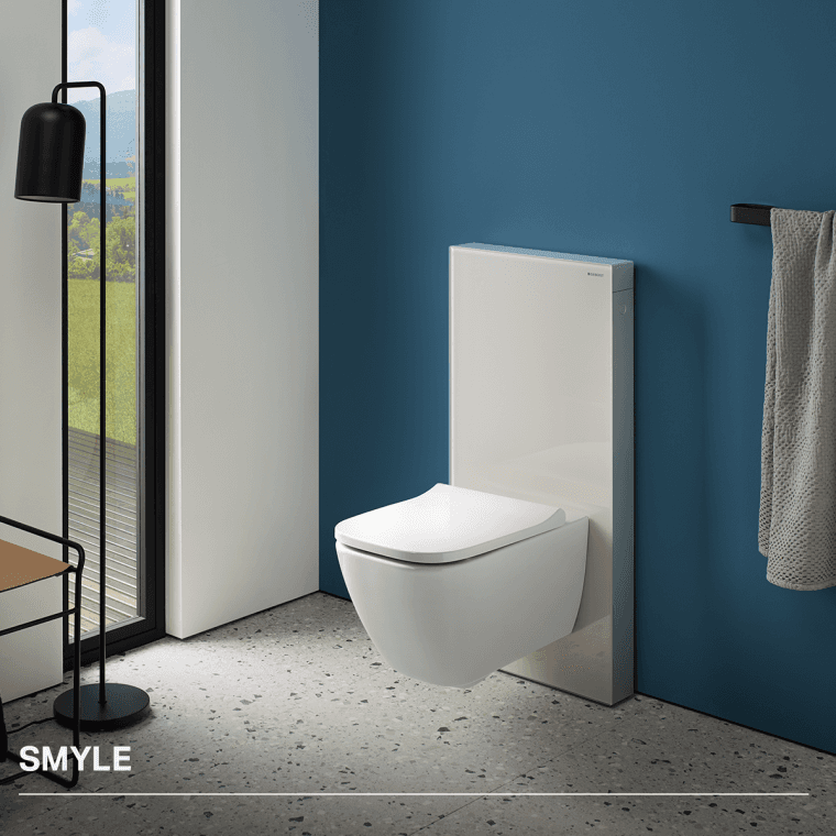 Strefa toalety. Ceramika Geberit - Smyle Strefa toalety. Ceramika Geberit - Smyle