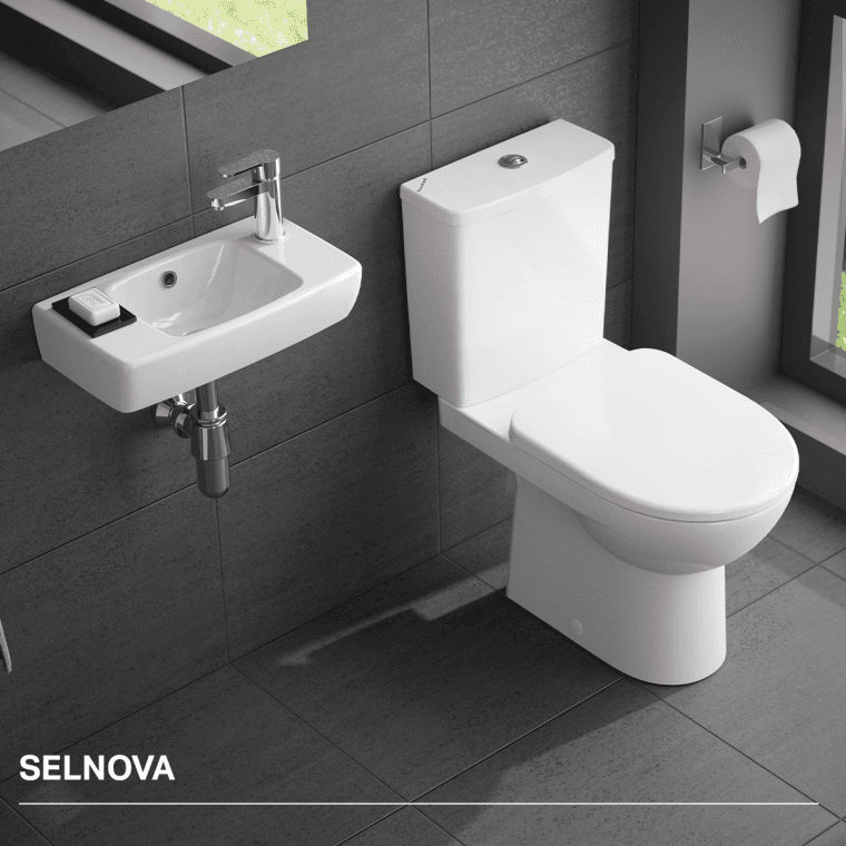 Strefa toalety. Ceramika Geberit - Selnova Strefa toalety. Ceramika Geberit - Selnova