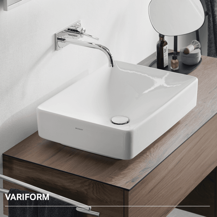Strefa umywalki. Ceramika Geberit - Variform Strefa umywalki. Ceramika Geberit - Variform