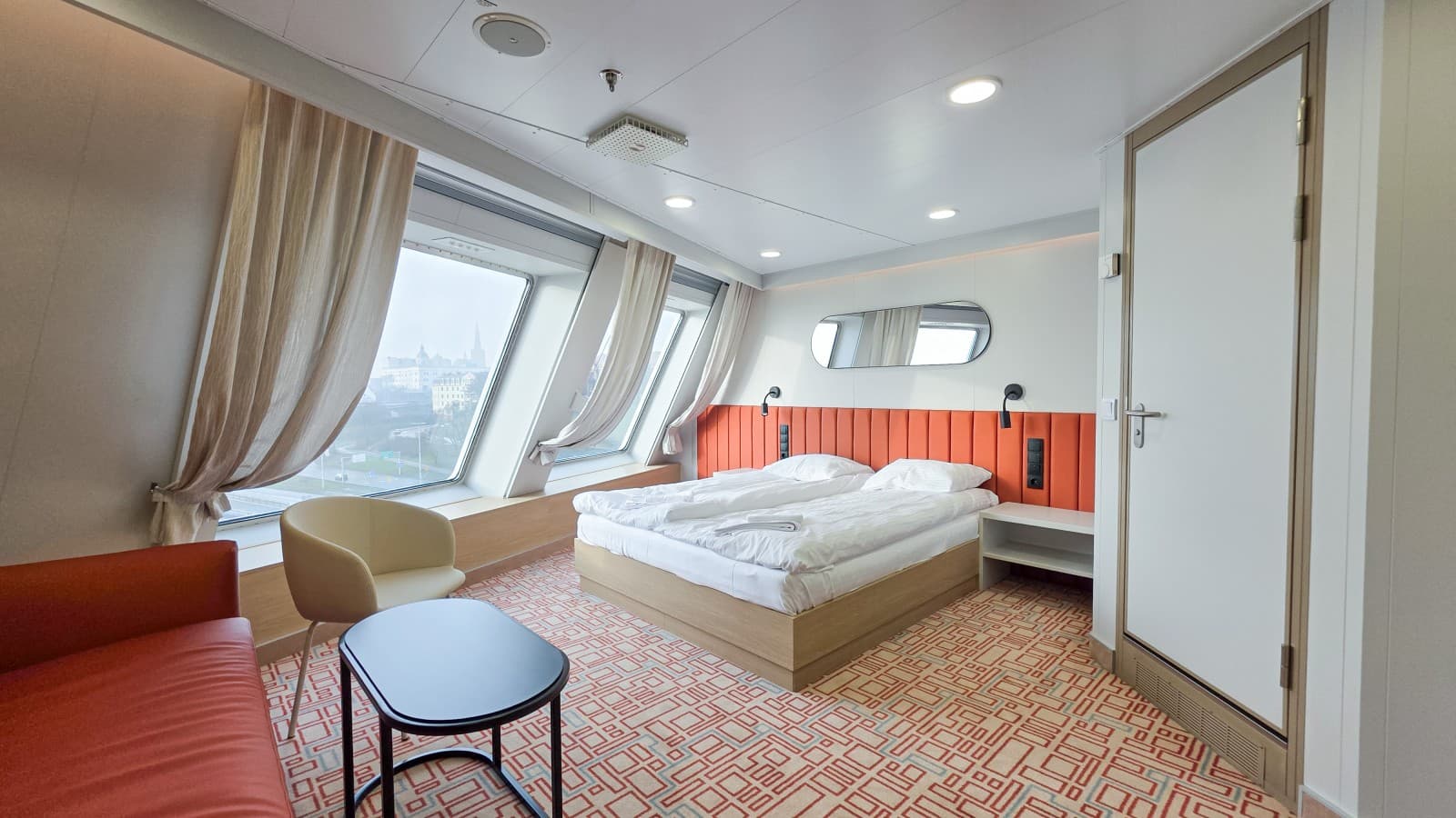 Sypialnia apartamentu na promie Jantar Unity Sypialnia apartamentu na promie Jantar Unity