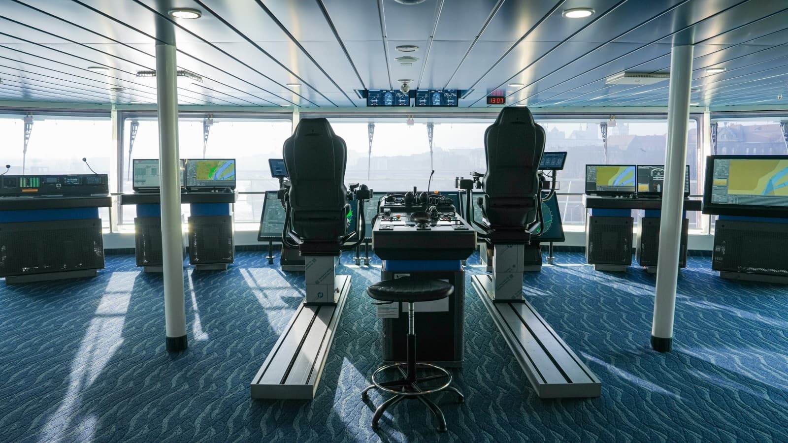 Wnętrze promu Jantar Unity Wnętrze promu Jantar Unity