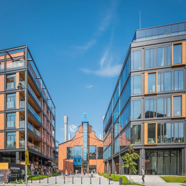 Sztuka, kultura, biznes i miejsce do mieszkania Sztuka, kultura, biznes i miejsce do mieszkania