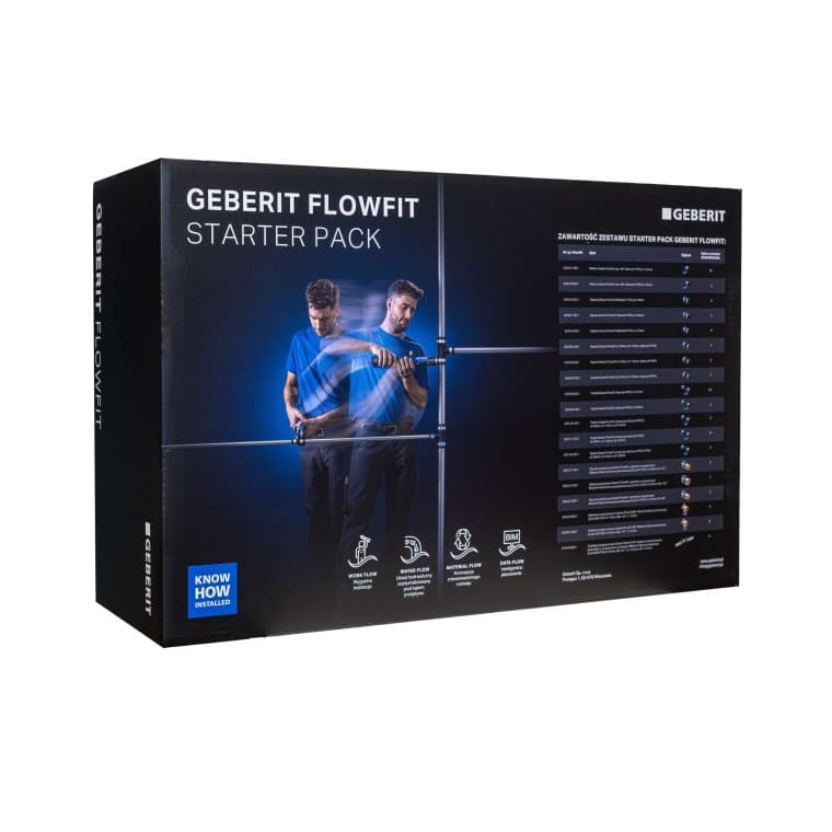 Geberit FlowFit StarterPack Geberit FlowFit StarterPack