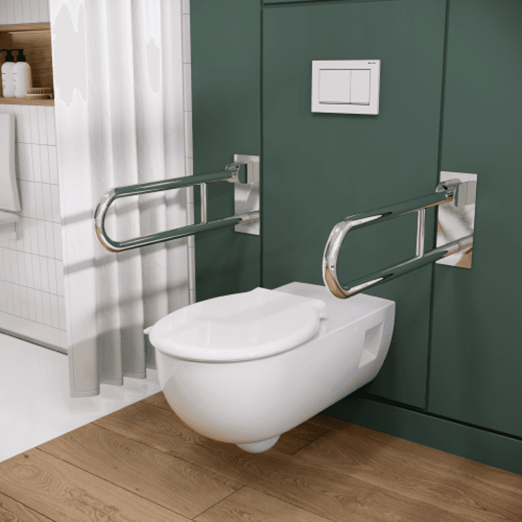 miska WC w łazience bez barier serii Geberit Selnova Comfort miska WC w łazience bez barier serii Geberit Selnova Comfort