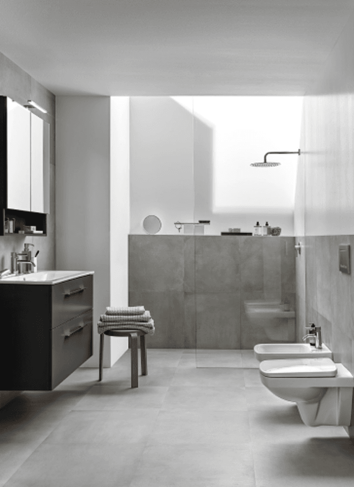 Geberit Selnova łazienka w kolorze szarym Geberit Selnova łazienka w kolorze szarym