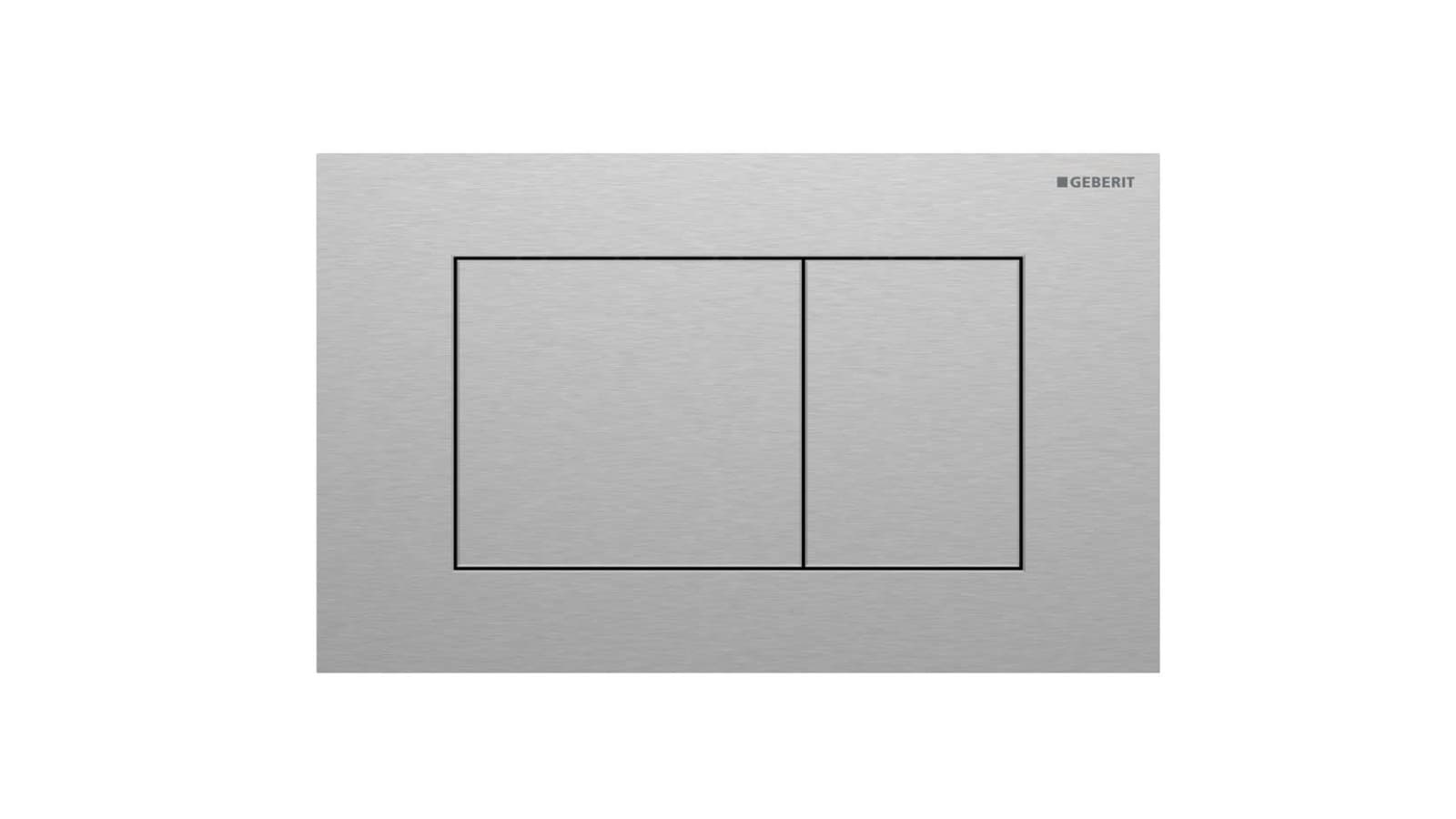 Geberit Sigma40, prostokątny, stal nierdzewna Geberit Sigma40, prostokątny, stal nierdzewna