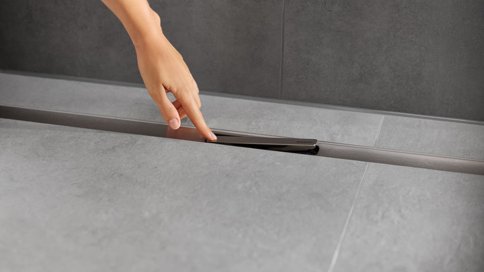 Łazienka Geberit z odpływem CleanLine30 Łazienka Geberit z odpływem CleanLine30
