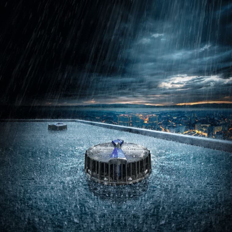 Aktywne odwodnienie dachu za pomocą Geberit Pluvia Aktywne odwodnienie dachu za pomocą Geberit Pluvia