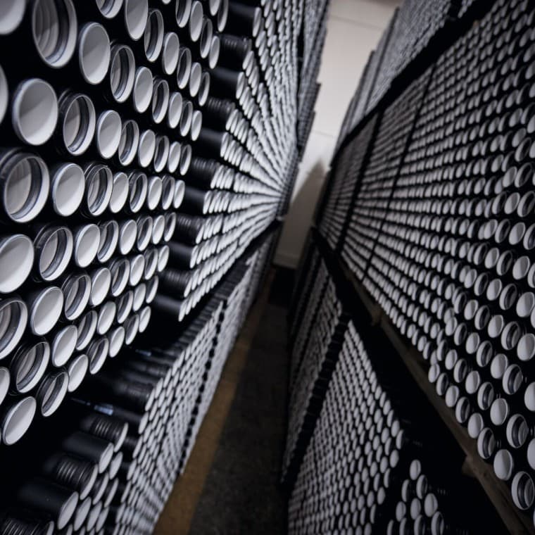 Ułożone rury Silent-Pro Ułożone rury Silent-Pro