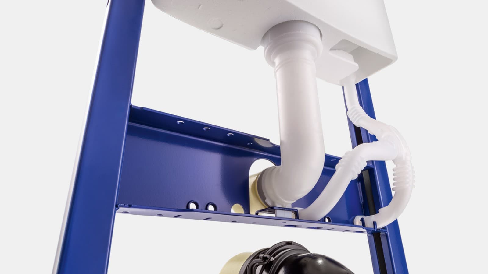 Spłuczka podtynkowa Geberit z peszlem do podłączenia doprowadzenia wody Spłuczka podtynkowa Geberit z peszlem do podłączenia doprowadzenia wody