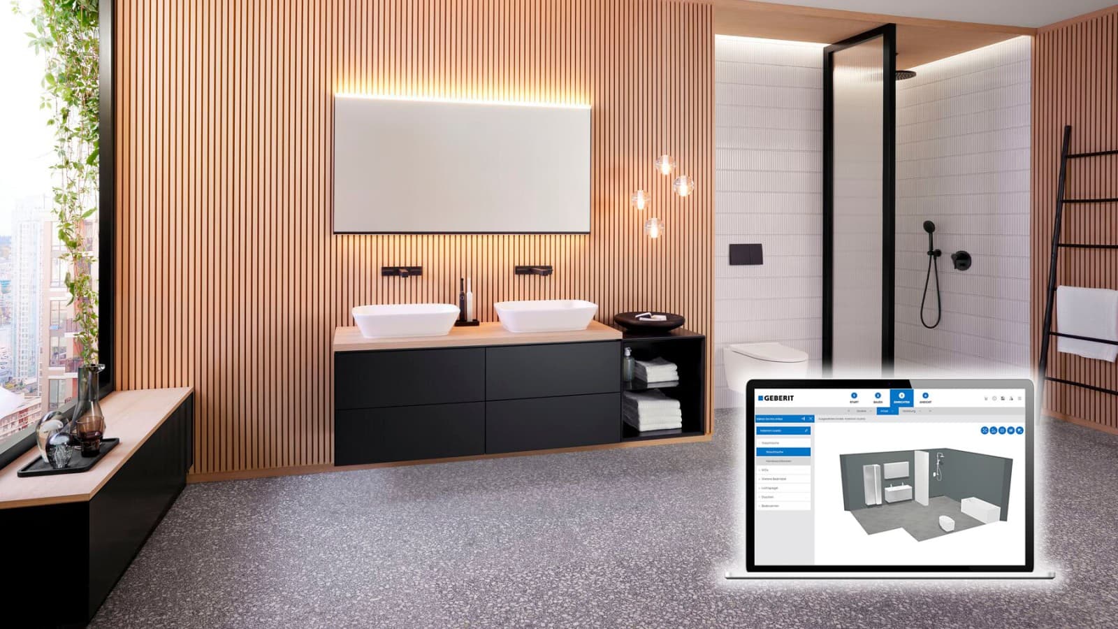 Planowanie łazienki za pomocą planera łazienek 3D Planowanie łazienki za pomocą planera łazienek 3D