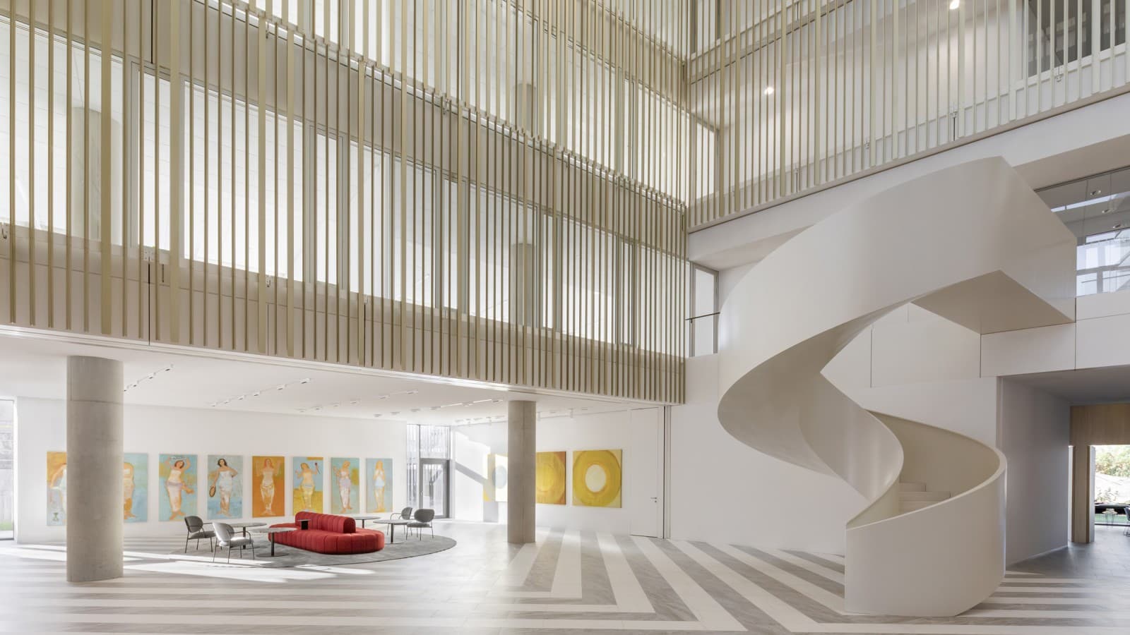 Centralne atrium (© Ana Skobe) Centralne atrium (© Ana Skobe)