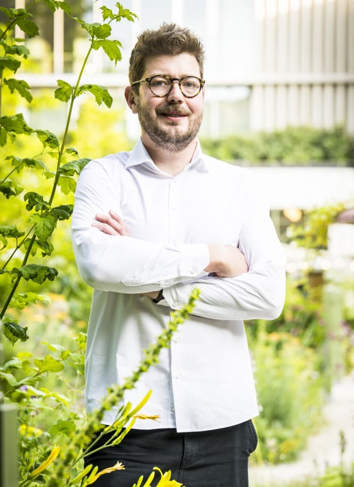 Architekt Jonas Vanbelle zaprojektował nowy budynek wejściowy do Rubenshuis (© Frederik Beyens) Architekt Jonas Vanbelle zaprojektował nowy budynek wejściowy do Rubenshuis (© Frederik Beyens)