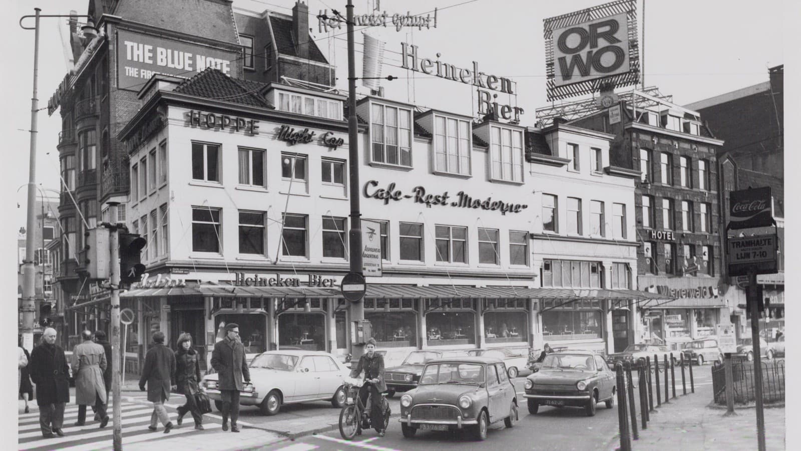 Budynek w 1972 roku (© The Amsterdam City Archives) Budynek w 1972 roku (© The Amsterdam City Archives)