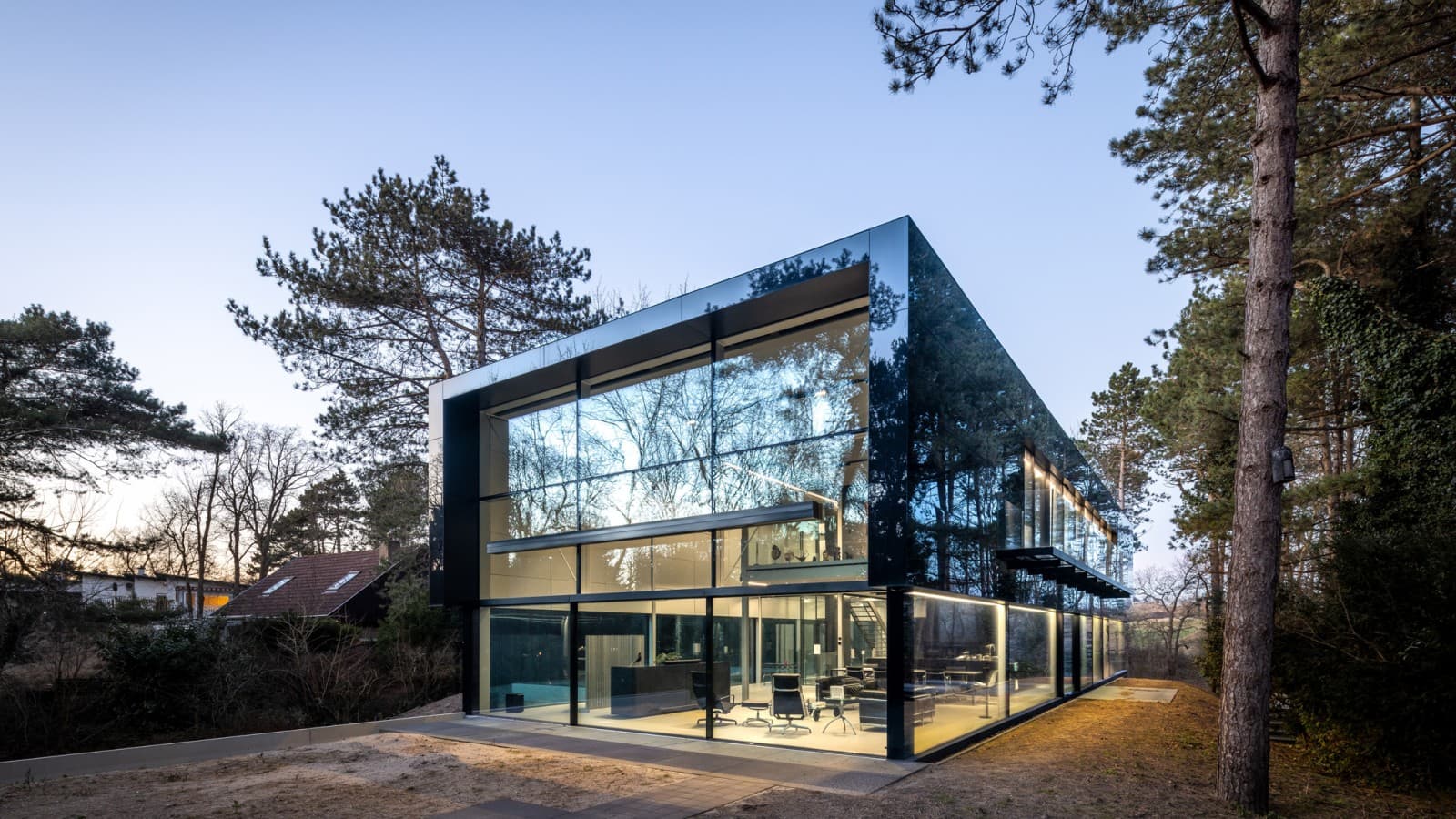 Willa Meijendel autorstwa holenderskiego architekta Jana Pesmana (© Lucas van der Wee) Willa Meijendel autorstwa holenderskiego architekta Jana Pesmana (© Lucas van der Wee)