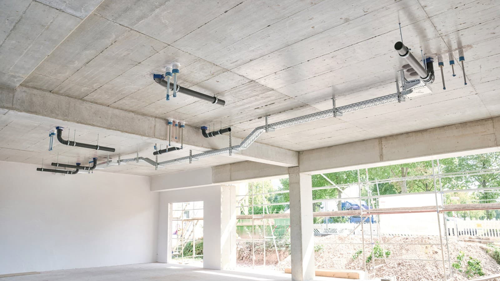 Geberit SuperTube w inwestycji Europakarree w Erfurcie Geberit SuperTube w inwestycji Europakarree w Erfurcie