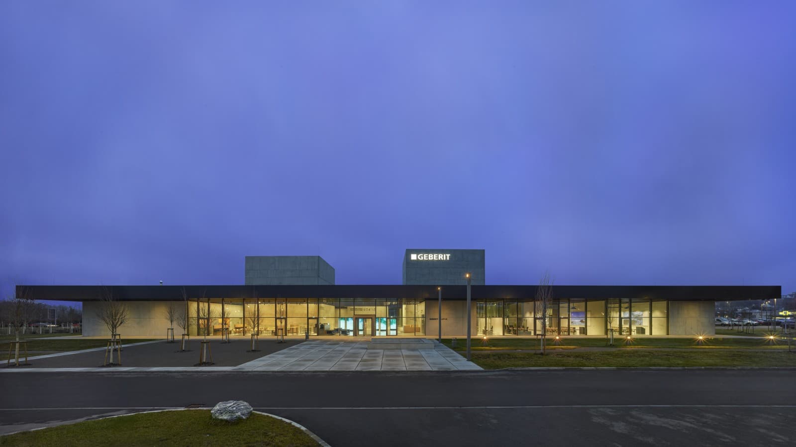 Geberit Campus w Pfullendorfie (© Roland Halbe) Geberit Campus w Pfullendorfie (© Roland Halbe)