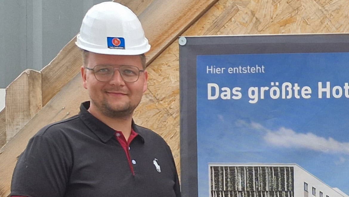 Florian Schmallegger, Project Manager w Heiz-Hofstätter (© Geberit) Florian Schmallegger, Project Manager w Heiz-Hofstätter (© Geberit)