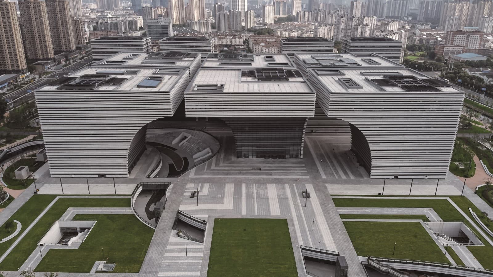 Changzhou Culture Plaza, Changzhou (CN) 2022 (© ingDESIGN (shanghai) Co.,Ltd) Changzhou Culture Plaza, Changzhou (CN) 2022 (© ingDESIGN (shanghai) Co.,Ltd)